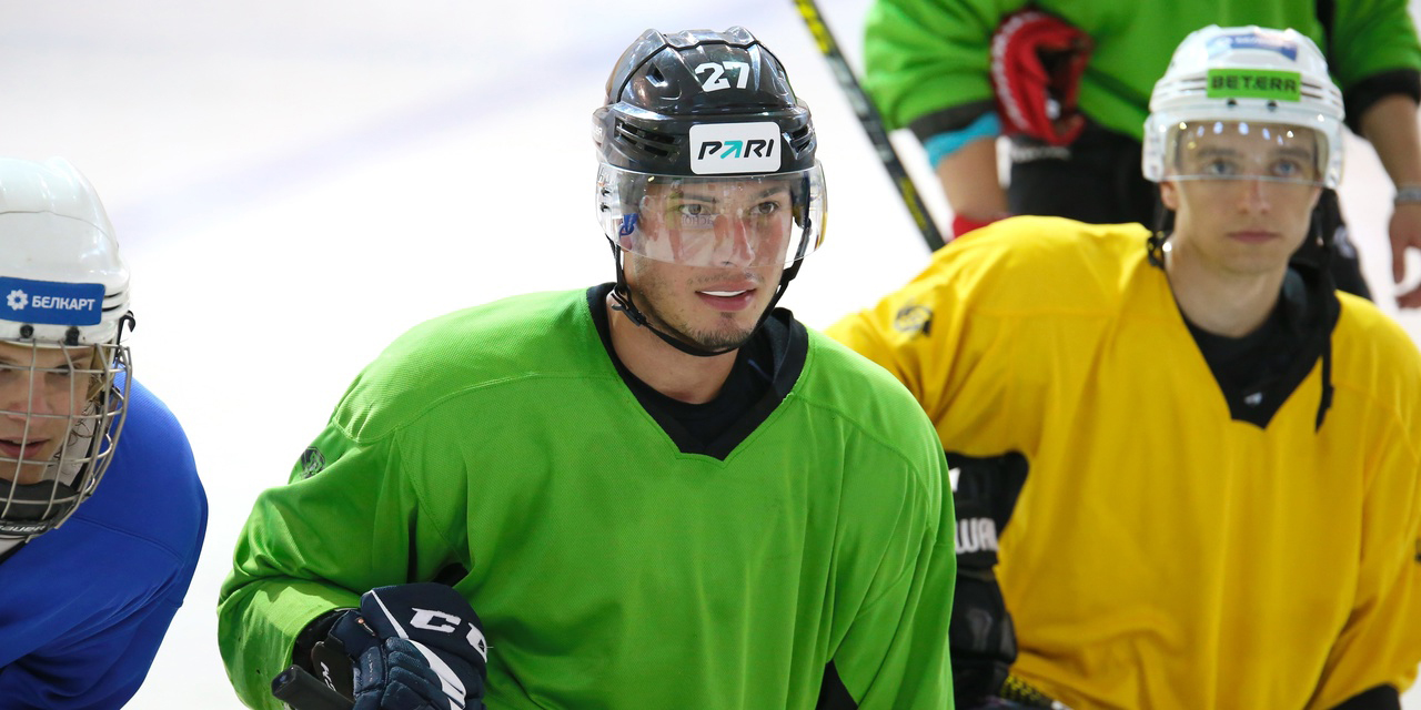 ХК «Могилев» провел первую тренировку на льду