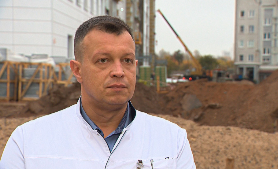 Строительство нового корпуса Могилевской городской больницы скорой медпомощи