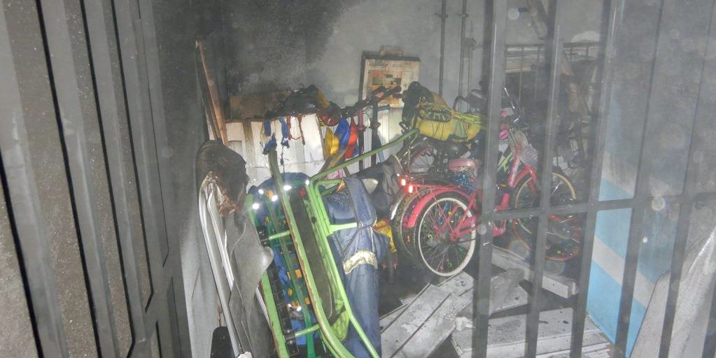 Пожар в доме на ул. Березовской тушили в Могилеве