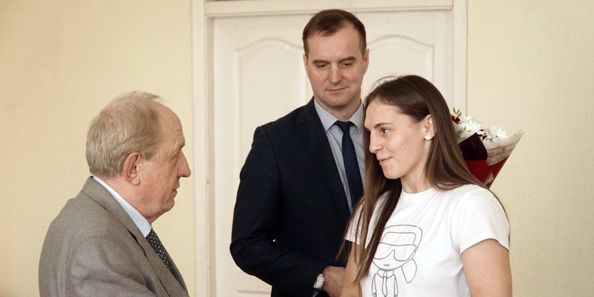 Представителей спортивной борьбы чествовали в Могилеве