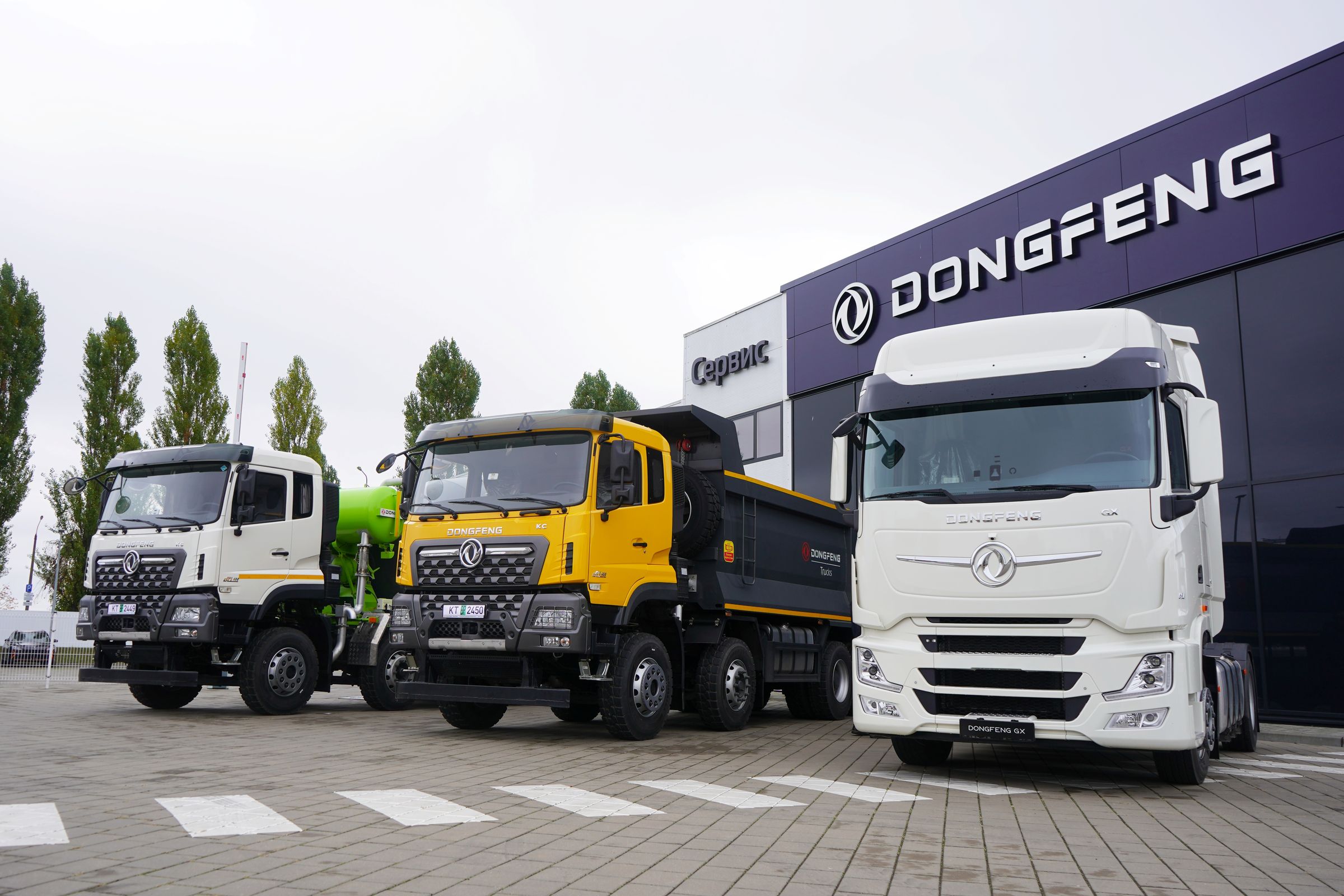 Новый уровень эффективности: линейку грузовых автомобилей Dongfeng презентовали в Могилеве