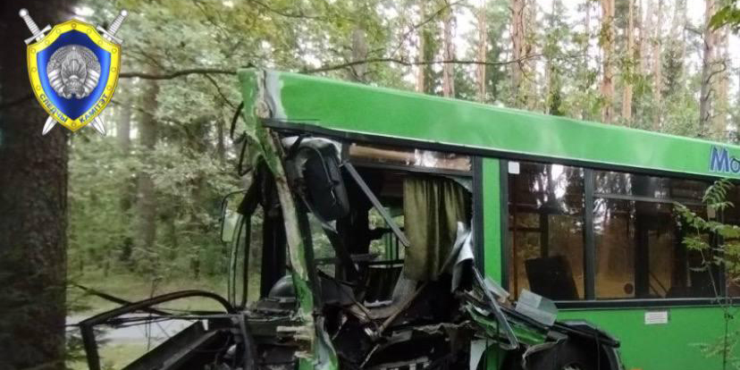 Следователи просят откликнуться пассажиров автобуса, попавшего в ДТП вблизи СТ «Химик»