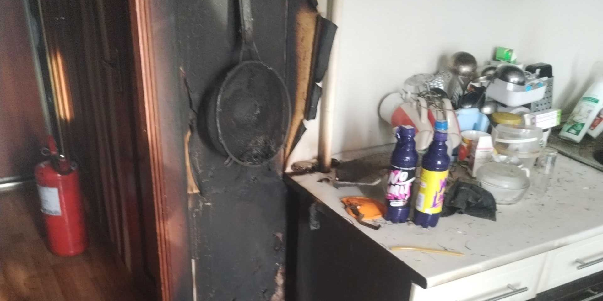 Свеча стала причиной пожара в одной из квартир дома на улице Каштановой в Могилеве