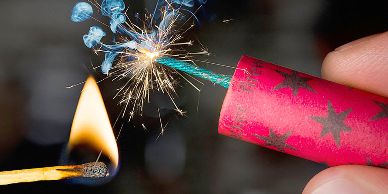 В Могилеве два человека получили травмы от пиротехники в первые дни нового года