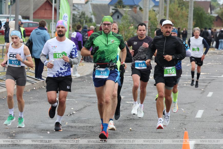 Могилевский международный  марафон собрал около 10 тыс. участников