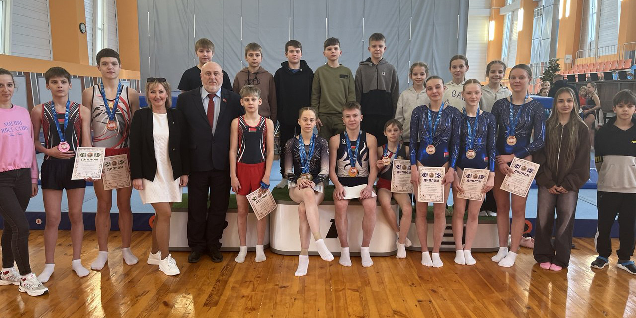 Могилевские спортсмены завоевали ряд наград на Кубке Беларуси по прыжкам на батуте