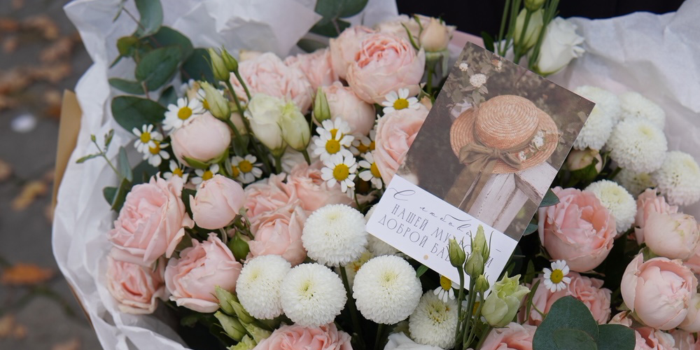 Как сохранить букет в мороз