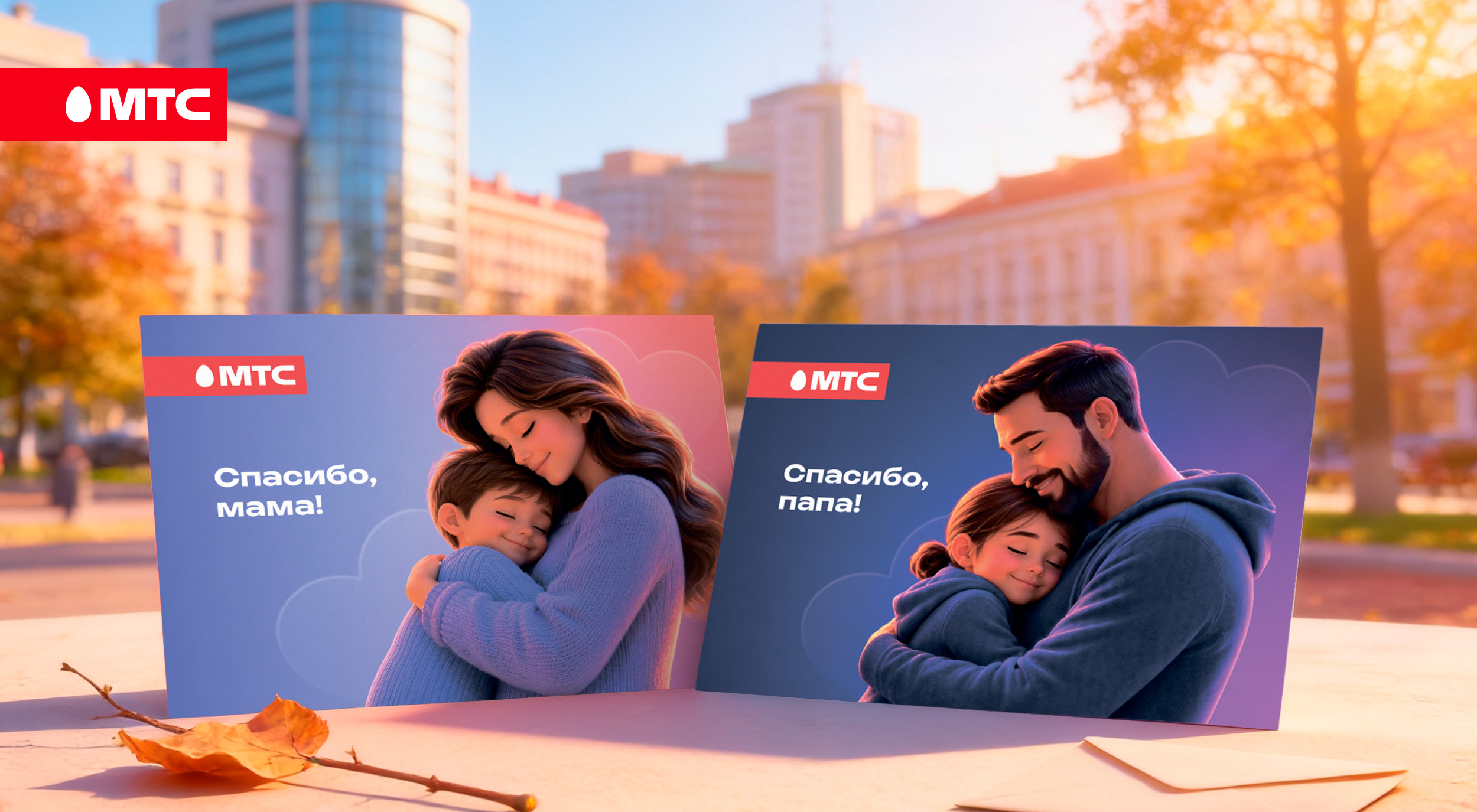 Скажите «спасибо» мамам и папам: МТС предложил отправить открытки самым близким