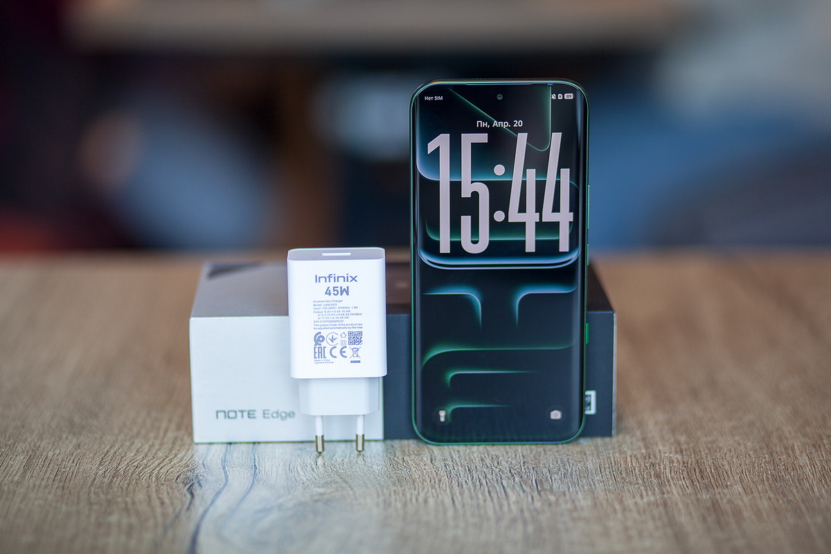 Infinix NOTE Edge: тонкий смартфон с&nbsp;яркой харизмой